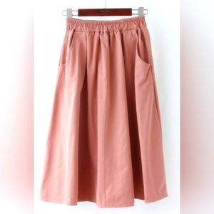 A-Line Skirt with Pockets